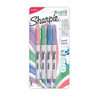Resaltador Sharpie Note x4 Colores Pastel