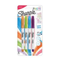Resaltador Sharpie Note x4 Colores Intensos