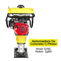 Apisonadora Con Motor Honda GX 160 Mod: SG80H