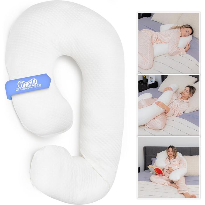 Contour Swan Pillow Almohada Cuerpo Completo Promart
