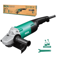 Amoladora Esmeril 7? DCA 2200W D22MM 8300/MIN GATILLO ASM03-180SS