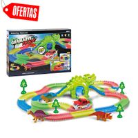Juego Dinosaurio Pista carrera Armable Para Niños