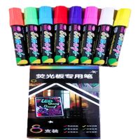 Plumón Tiza Liquida - 1 Caja colores variados