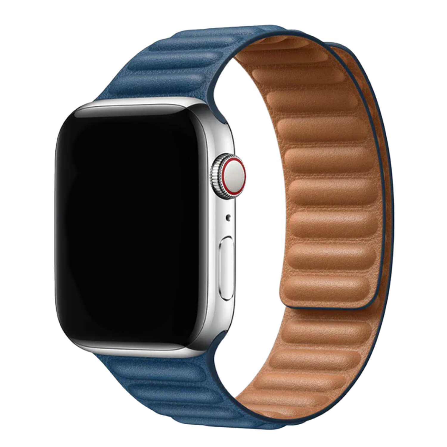 Correa Para Apple Watch Hoco Wa23 Cuero - Azul