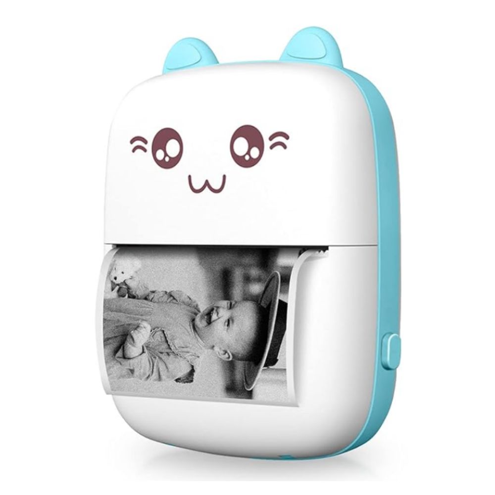 Mini Impresora térmica portatil kawai Bluetooth 4.0 para Android, iOS