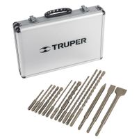 Juego de 15 Brocas y Cinceles SDS Plus Truper 11897