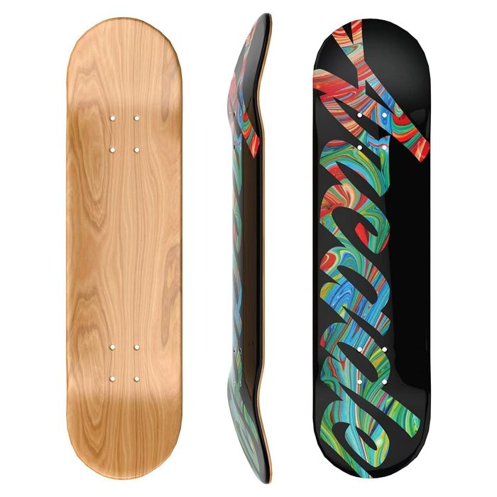 Tabla Skate Arcade Madera Multicolor Promart