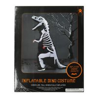 Disfraz Inflable Esqueleto de Dinosaurio