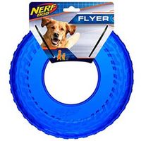 Frisbee o Flyer De Goma Para Perro Nerf - Azul Transparente