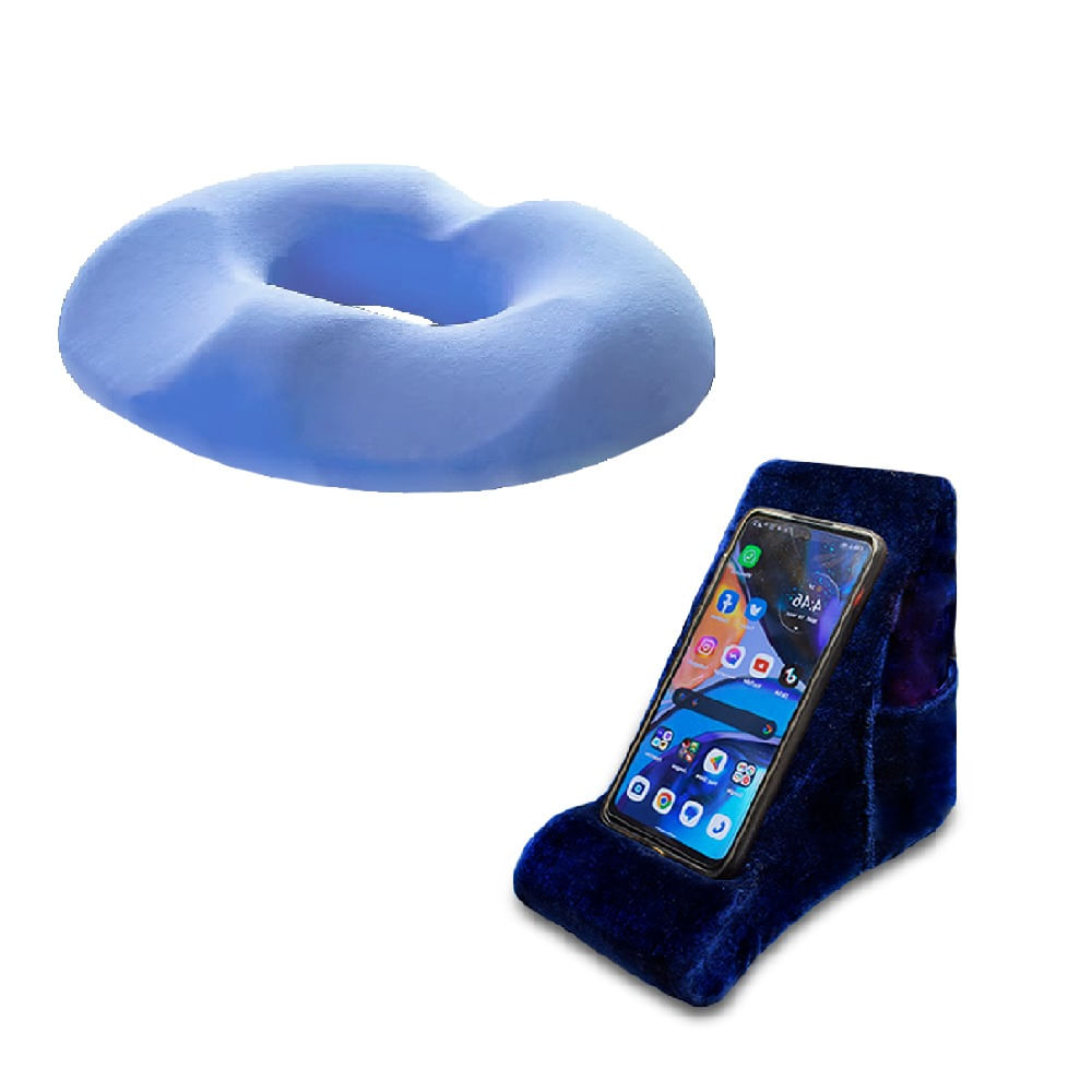 CojÍn Dona Gel Para Hemorroides Coxis + Regalo Porta Celular