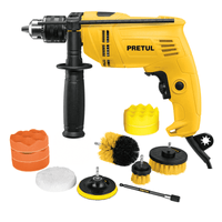 Combo Taladro Percutor 550w + Kit de Limpieza Pretul 26119-27190