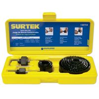 Juego De 15 Piezas Corta círculos Surtek Para Madera Surt120754