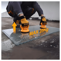 Ventosa para Vidrios y Cerámicos Soporta 25Kg Ingco HSU012501