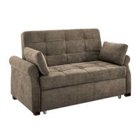 Sofá Cama Ressen con Almohadas 1.5 Plz - Beige Claro