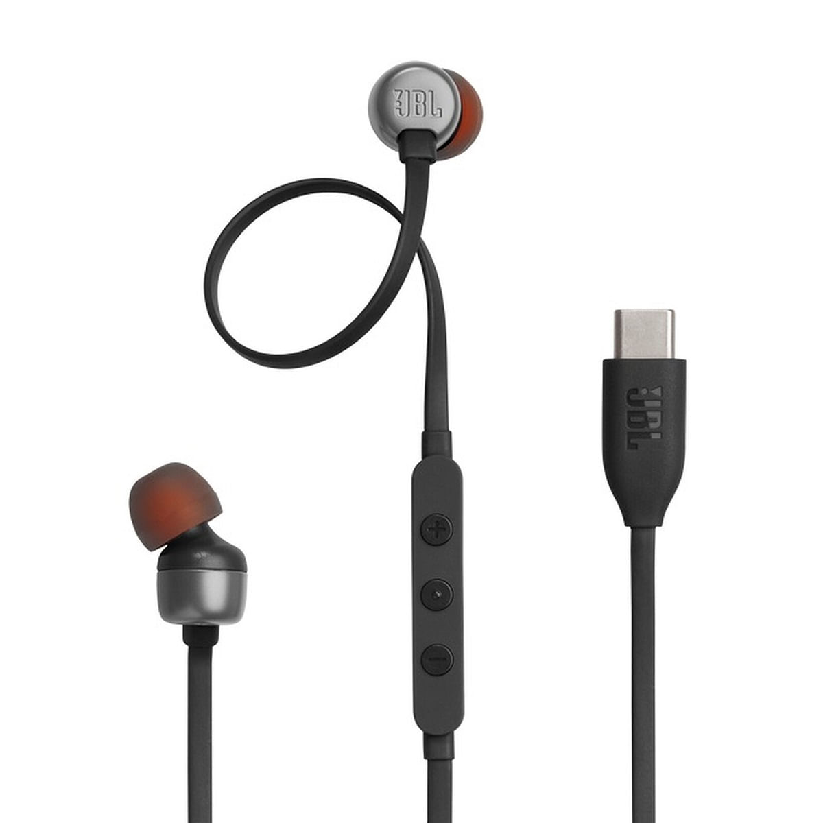 Audífono JBL Tune 310C USB-C con Micrófono Negro