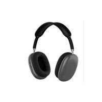 Audífonos  Estéreo P9 Bluetooth Color Negro Metálico