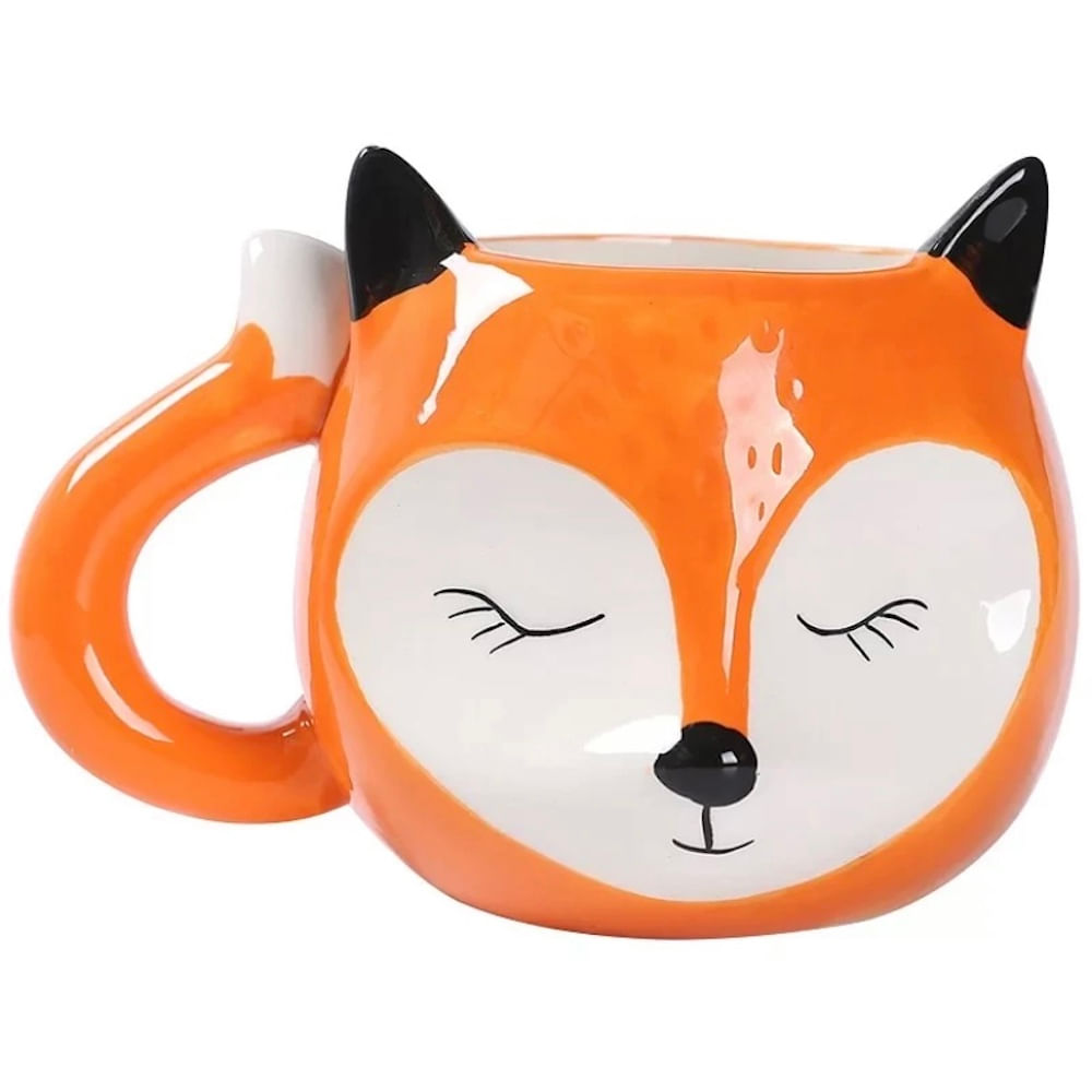 Taza de Cerámica Zorro 3D Mug 500 ml