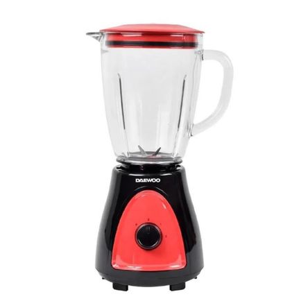 Licuadora Roja Negra Daewoo Dbl-1008c 1.5 litros