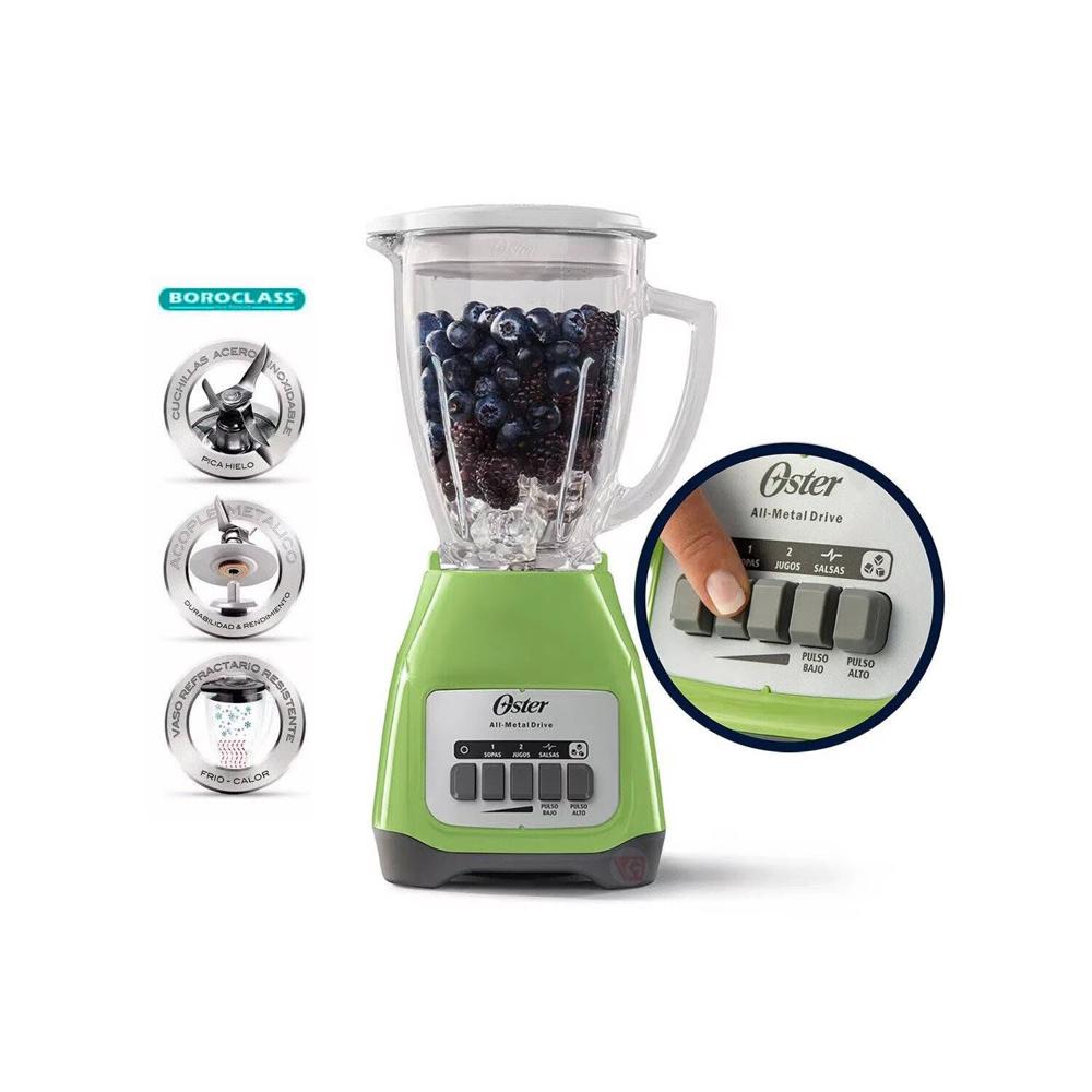 Licuadora de 1.5 Lts 2 Vel y Pulso Oster BLSTKAG-KPB Verde