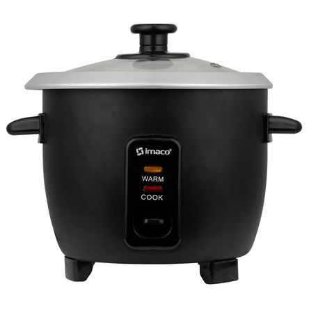 Olla Arrocera Imaco RC006N Negra 0.6 Litros