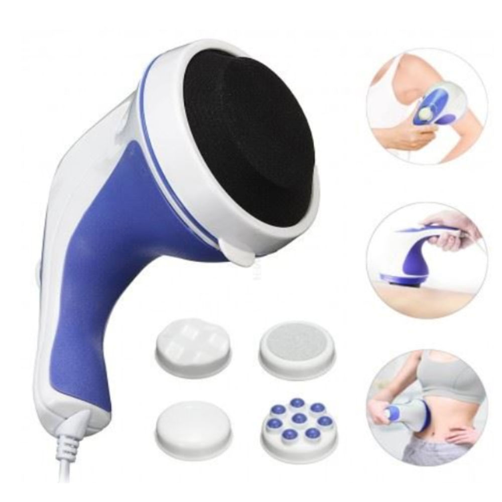 Masajeador corporal 5 en 1 Relax Spin tone Pistola Tonificador Masajeador corporal 5 en 1 Relax Spin tone Pistola Tonificador