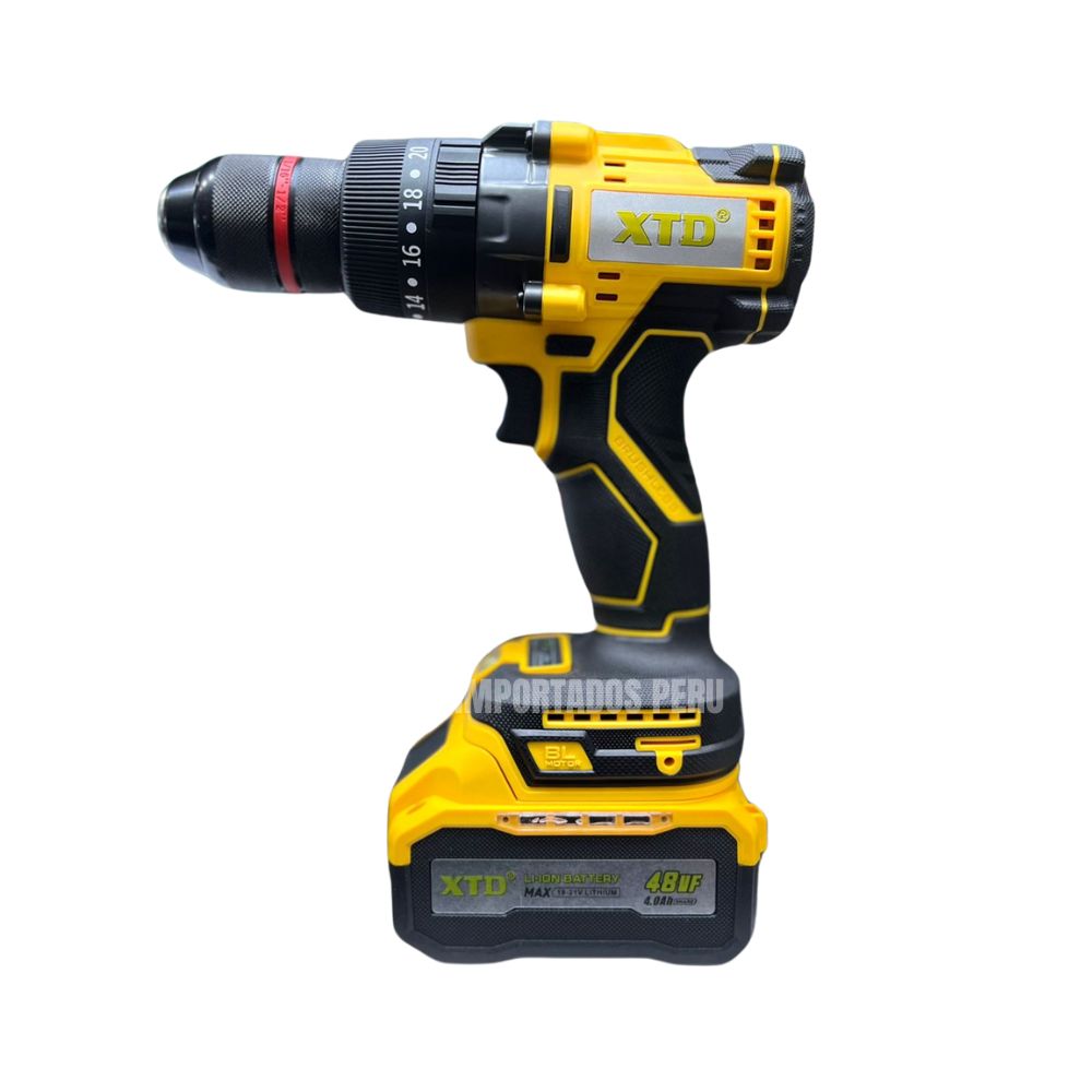 Taladro Destornillador Inalambrico 48 v Percutot XTD Taladro Destornillador Inalambrico 48 v Percutot XTD