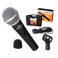 Microfono Alambrico Profesional Batblack BT-1006D