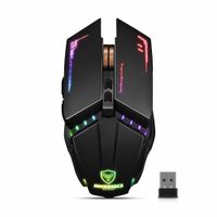 Mouse Gamer Inalámbrico Micronics Ranger MIC M822RX Negro