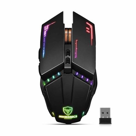 Mouse Gamer Inalámbrico Micronics Ranger MIC M822RX Negro Mouse Gamer Inalámbrico Micronics Ranger MIC M822RX Negro