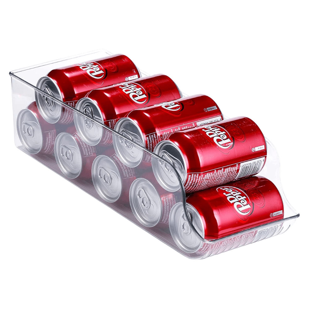 Organizador de Refrigerador Multiusos para Latas Acrílico