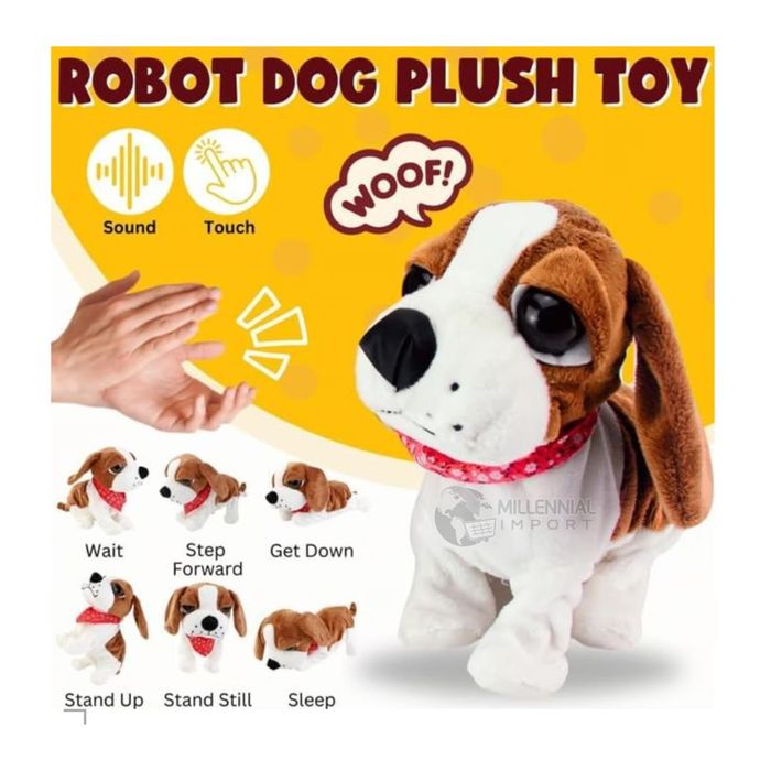 Robot Juguete Perro Robot Teksta Perro Robot Perro Q Llora Juguete