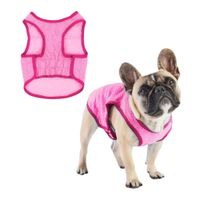 Chaleco Frío Refrigerante Contra Golpe De Calor Para Perros Rosado