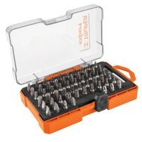 Juego de puntas mixtas 58 Piezas largo 1"" estuche plastico, Expert