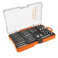 Juego de puntas mixtas, 47 piezas  largo 1"" y 2"" en estuche, Expert