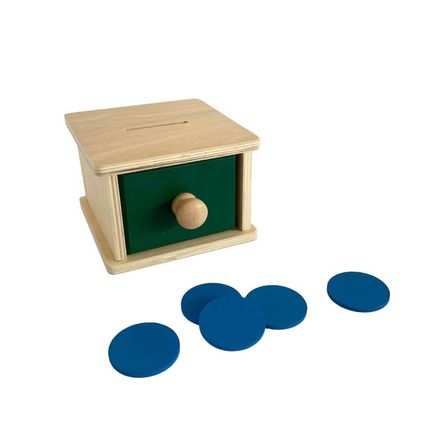 Caja con ficha Chanitos Cunita montessori
