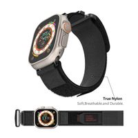 Correa De Nailon Deportiva Para Watch 42-44-45-49mm – Negro