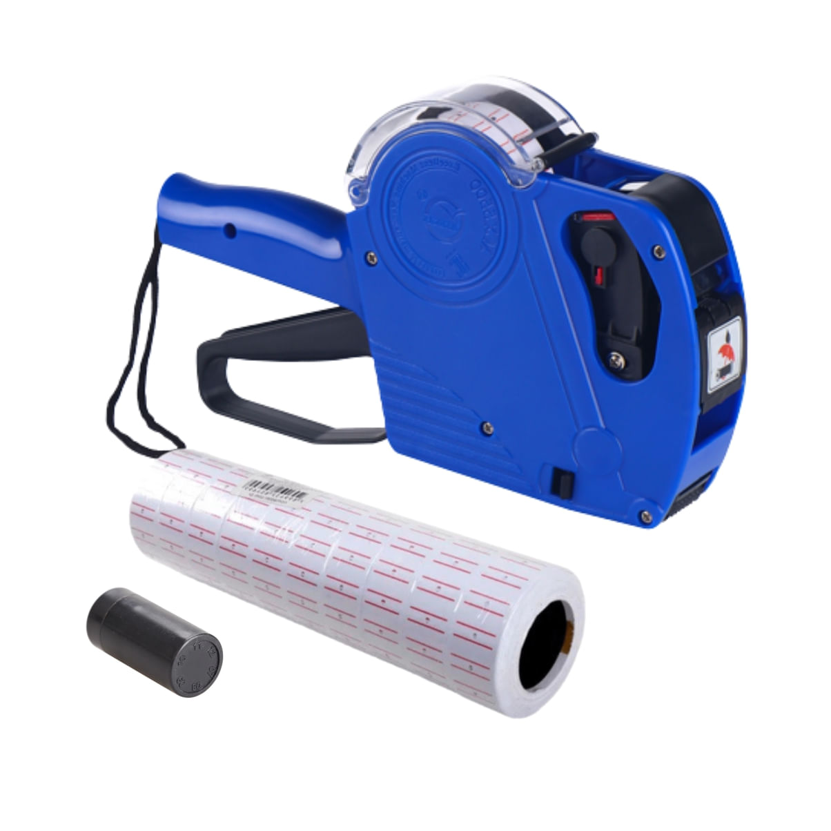 Etiquetadora De Precios y 10 Rollos de Etiquetas Mx5500 Casandina Tools Color Azul