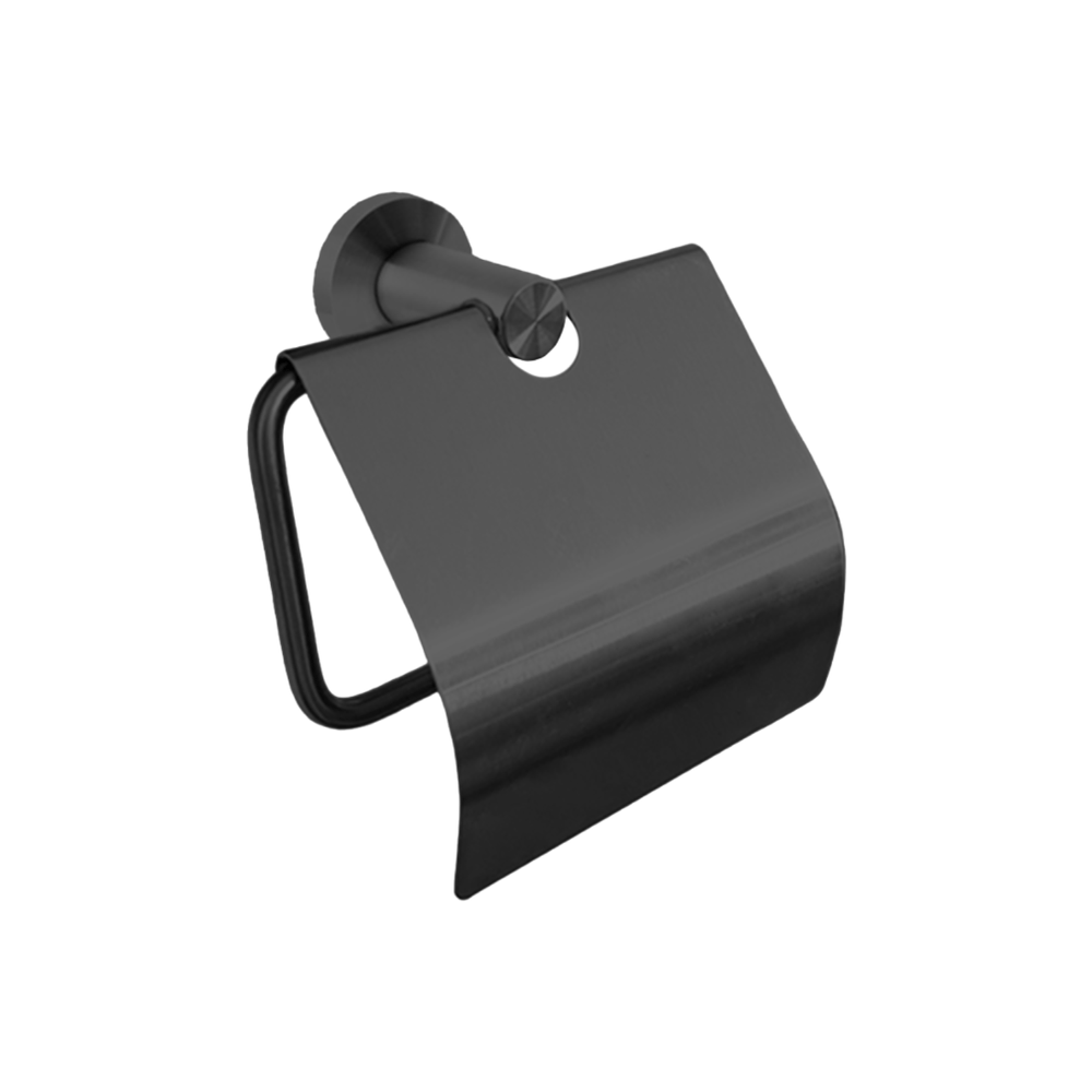 Dispensador Porta Papel Higiénico Acero Inoxidable 304 Negro mate Dispensador Porta Papel Higiénico Acero Inoxidable 304 Negro mate