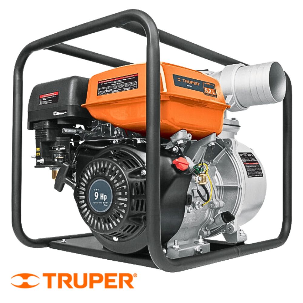 Motobomba autocebante a gasolina 9 HP salida 4 Motobomba autocebante a gasolina 9 HP salida 4