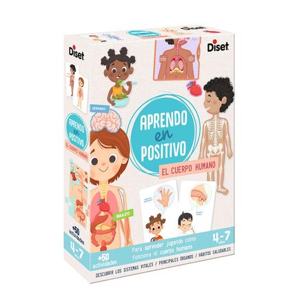 JUEGO DIDÁCTICO APRENDO EN POSITIVO EL CUERPO HUMANO JUEGO DIDÁCTICO APRENDO EN POSITIVO EL CUERPO HUMANO