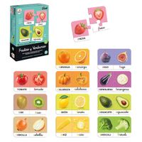 JUEGO EDUCATIVO YO APRENDO FRUTAS Y VERDURAS 48 pzs
