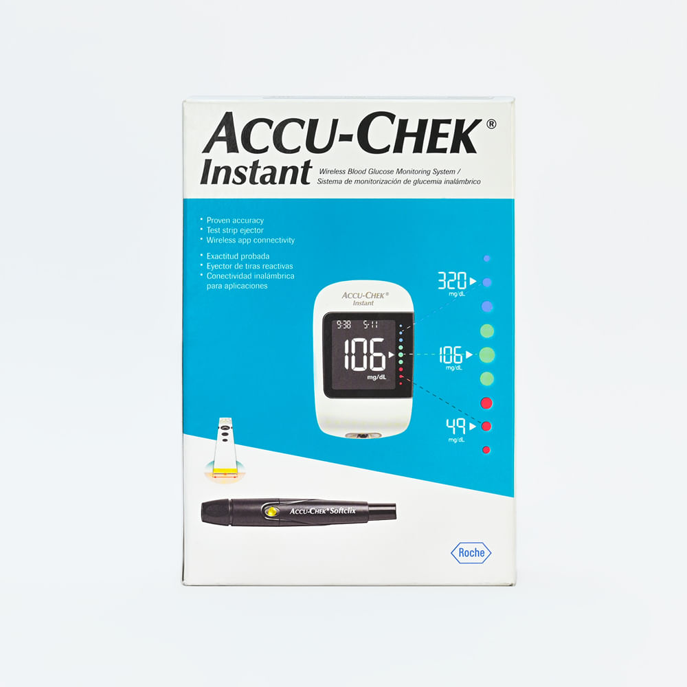 Glucómetro ACCU-CHEK INSTANT Glucómetro ACCU-CHEK INSTANT