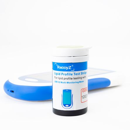 Tira Reactiva para Perfil Lipídico para Equipo 9 en 1 REDDYZ PRO Tira Reactiva para Perfil Lipídico para Equipo 9 en 1 REDDYZ PRO