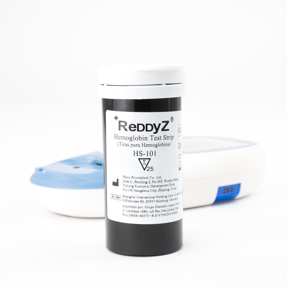 Tira Reactiva para Equipo de Hemoglobina REDDYZ HB-202