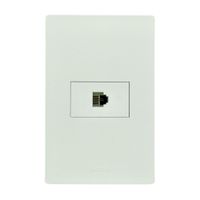 Toma Data S220 Rj45 Blanco Simon