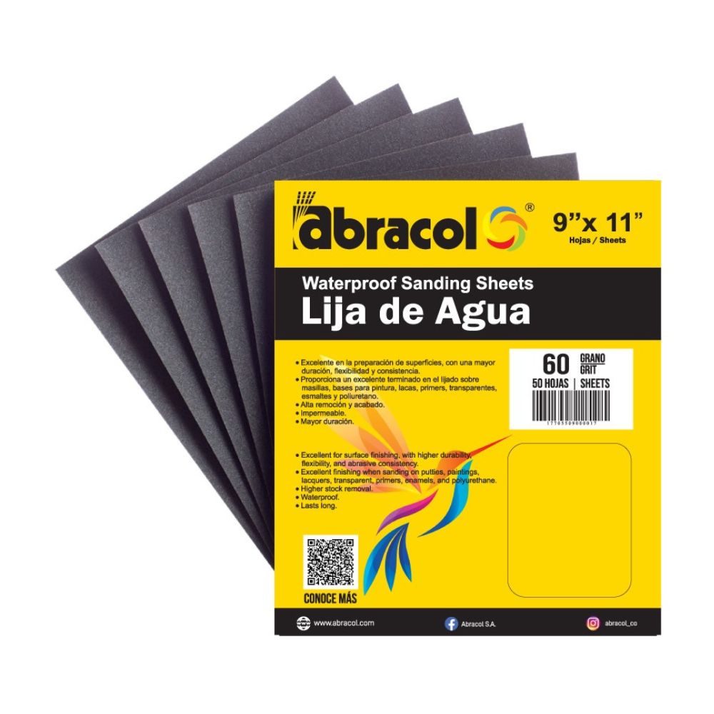 Lija de Agua Abracol Grano 150