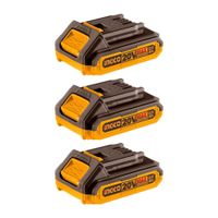 Set 3 Baterías 2.0AH Ingco COSLI240311