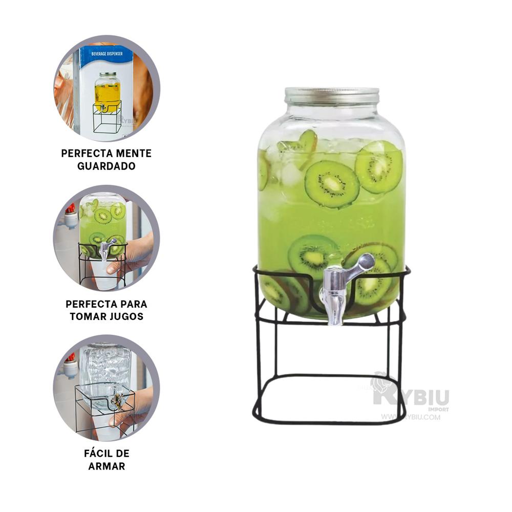 Dispensador Moderno Transparente para 5L Y+Papel de Regalo