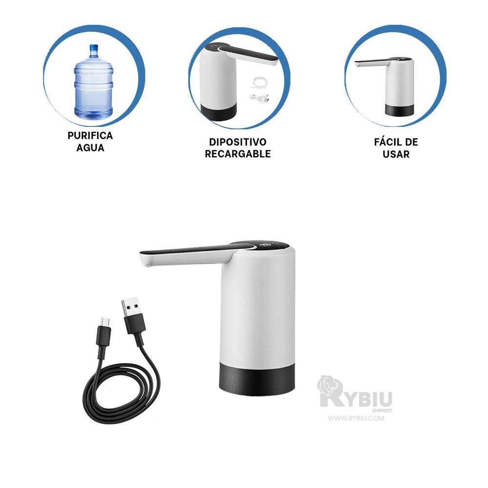 Contenedor Recargable de Agua en Blanco Y+Regalo Agendita