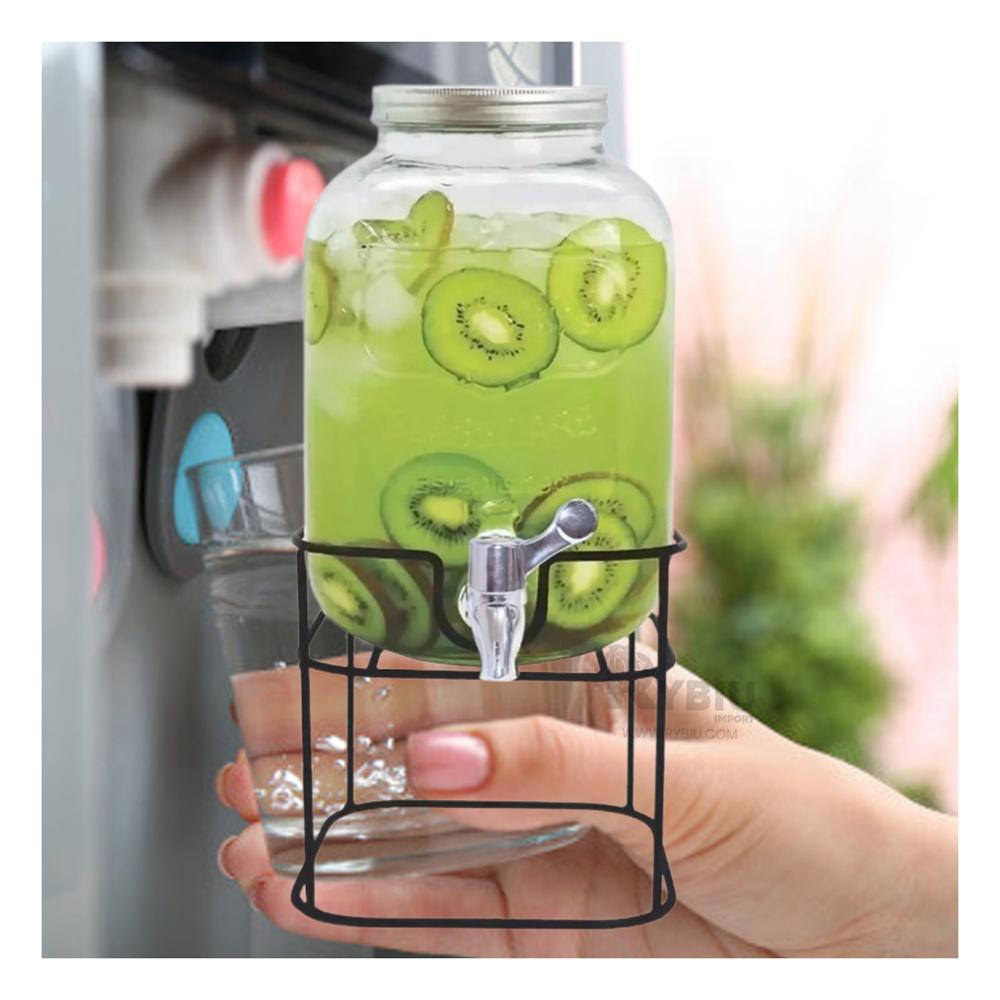 Recipiente Innovador Transparente de 5L Y+Gift Stickers